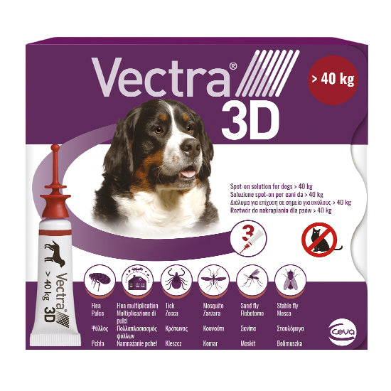 Vectra 3D Flea Spot-On For Dogs