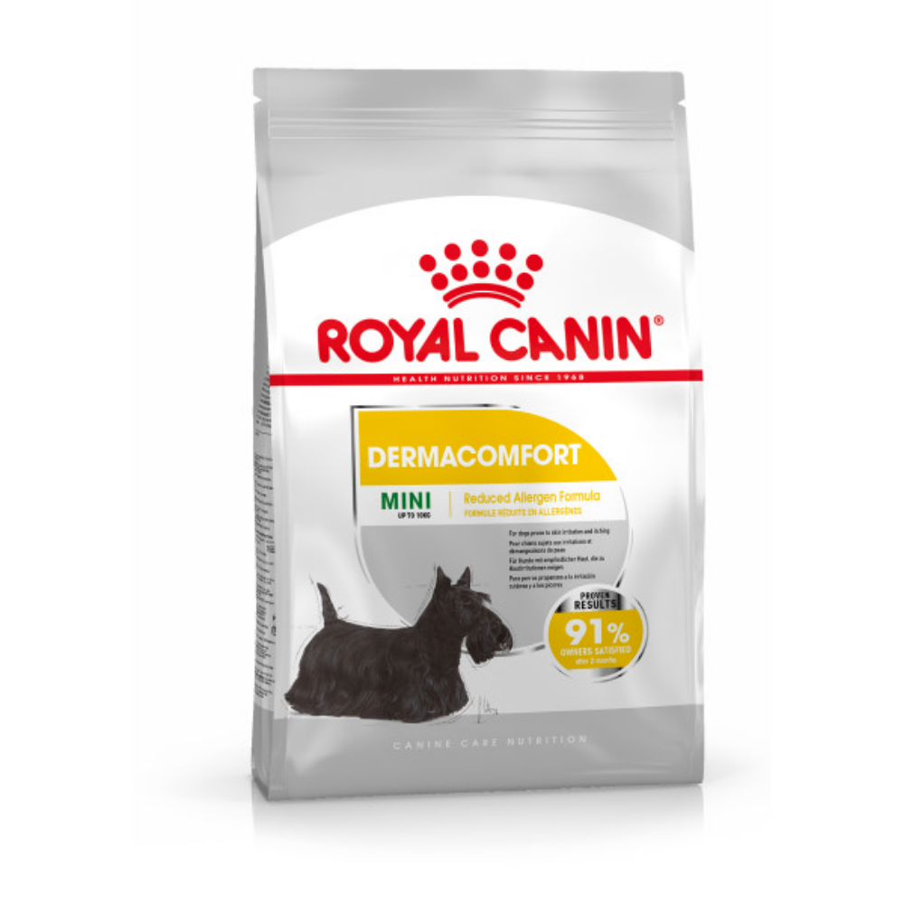 Royal Canin Dry Dog Food For Dermacomfort In Mini Dogs 3kg