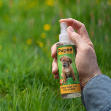 Load image into Gallery viewer, Pupee Trainer Toilet Training Aid | Natural Attractant Spray | Simple and Efficient Puppy Training

