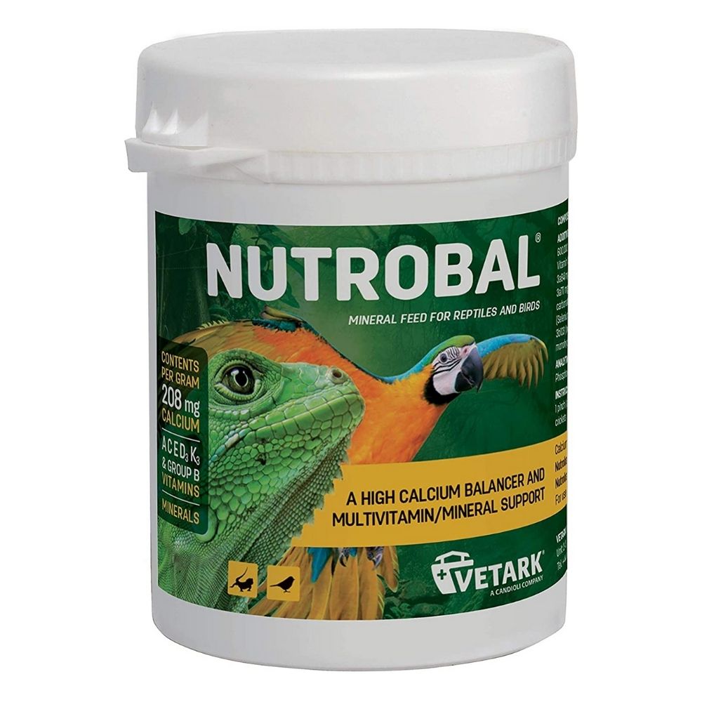 Nutrobal Reptile & Bird Mineral Feed Supplements 50g & 100g & 250g & 1kg