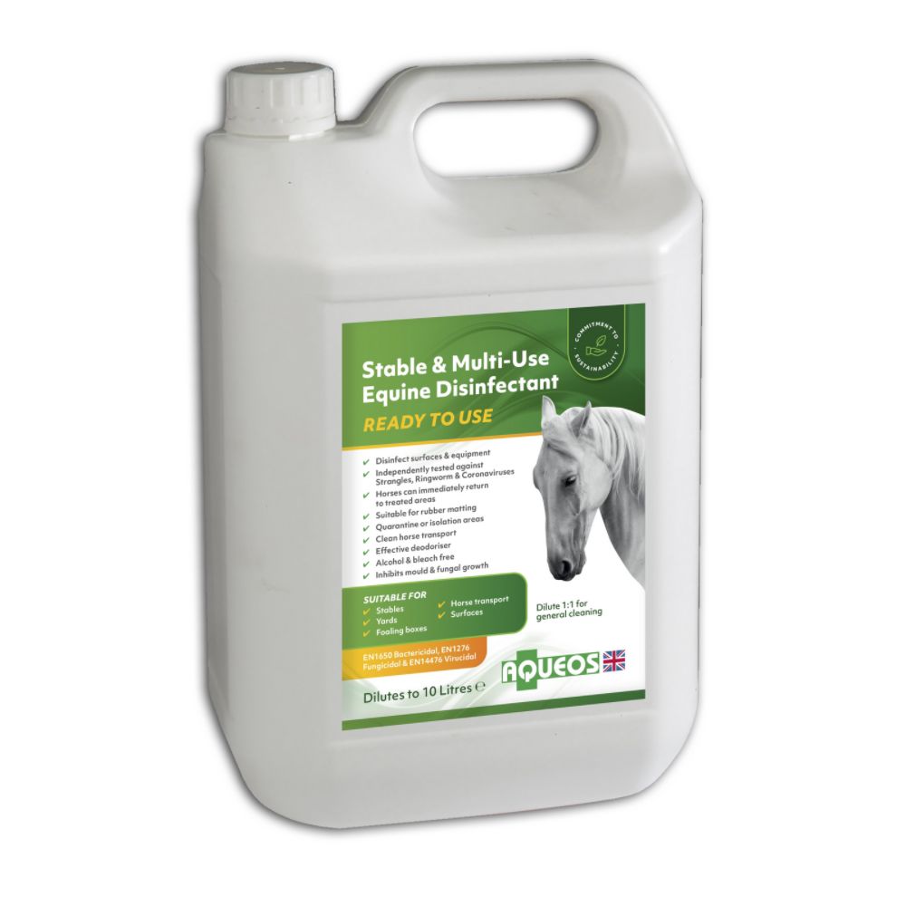 Aqueos Ready to Use Stable & Multi-Use Disinfectant - All Sizes