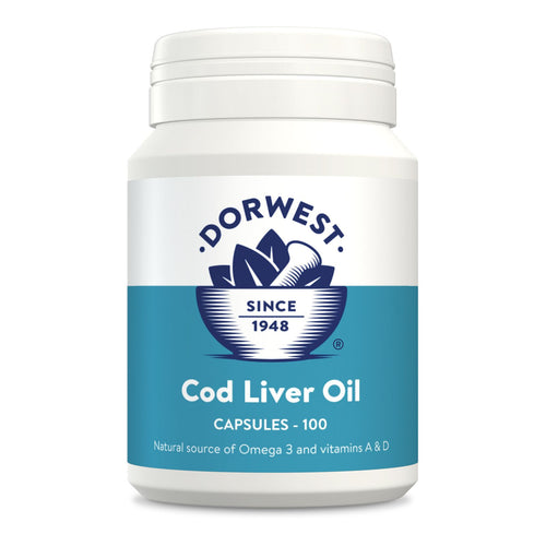 Dorwest Cod Liver Oil Capsules For Pets