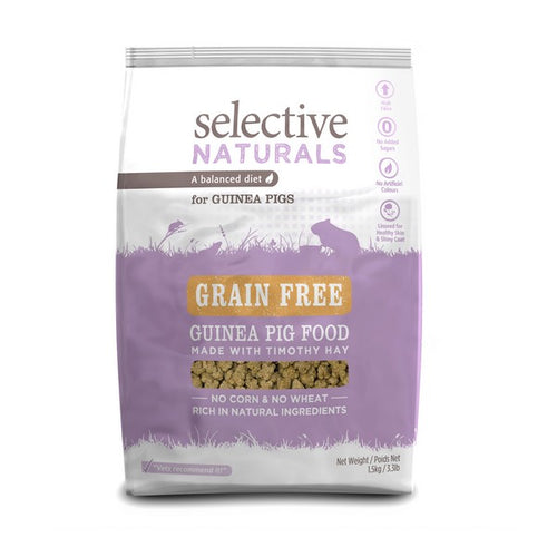 Supreme Science Selective Naturals Grain Free Guinea Pig Food 1.5kg