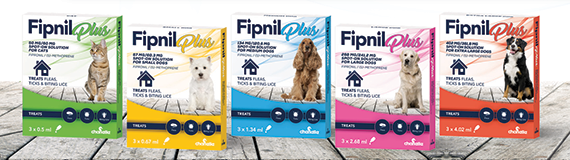 Load image into Gallery viewer, Fipnil Plus Spot on Solution For Cats &amp; Dogs
