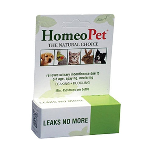 Homeopet Leaks No More For Urinary Incontinence