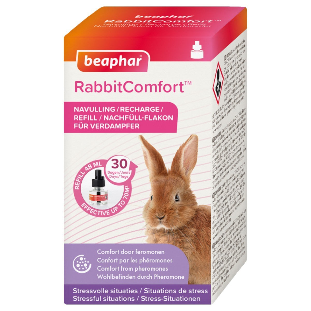 Beaphar RabbitComfort® Calming Anxiety Relief Diffuser, Spray, Or Refill