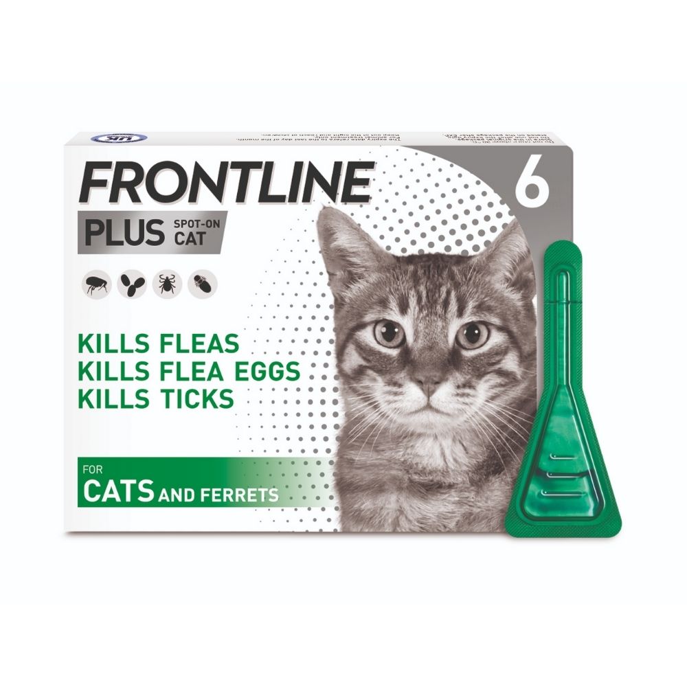 Frontline Plus Flea & Tick Treatment For Cats & Dogs