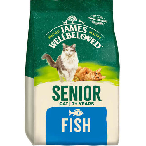 James Wellbeloved Senior Cat Food Fish & Rice 