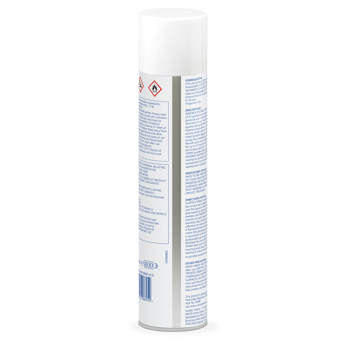 Indorex Flea Spray 500ml | UK's #1 Vet-Recommended Home Treatment