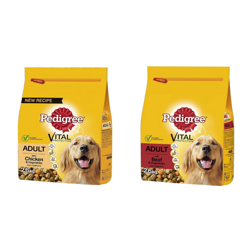 Pedigree Complete Vital Protection Adult Dog Food 2.6kg