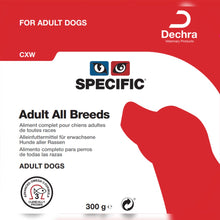 Load image into Gallery viewer, Dechra SPECIFIC™ CXW Adult All Breeds Wet Dog Food 6 x 300g
