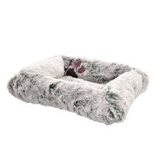 Load image into Gallery viewer, Rabbit Bed Cushion Luxury Plush Grey Small Animal Rabbit Ferret By Rosewood
