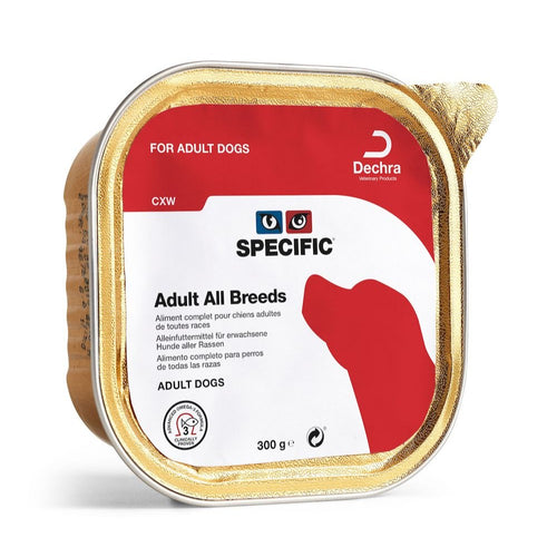 Dechra SPECIFIC™ CXW Adult All Breeds Wet Dog Food 6 x 300g