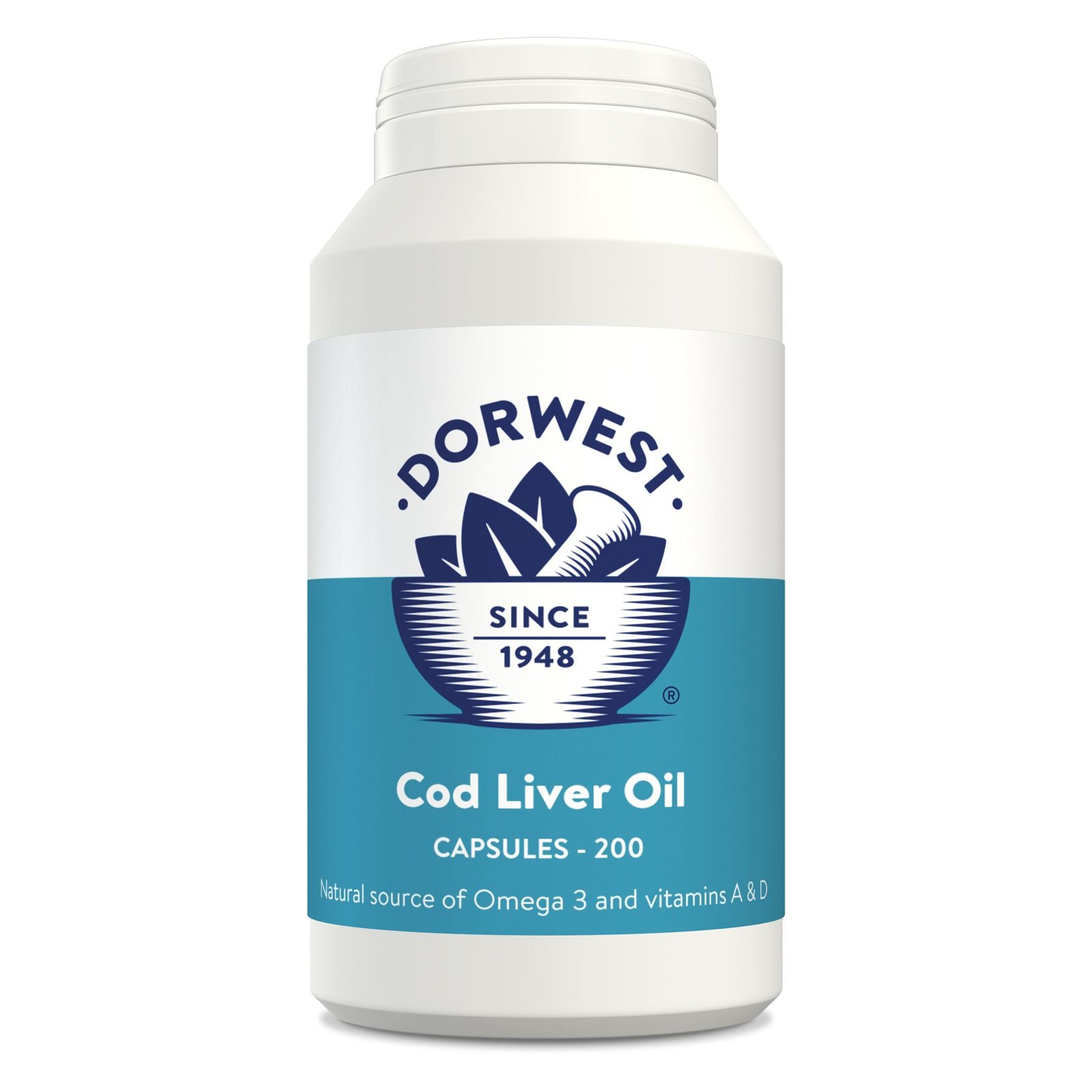 Dorwest Cod Liver Oil Capsules For Pets