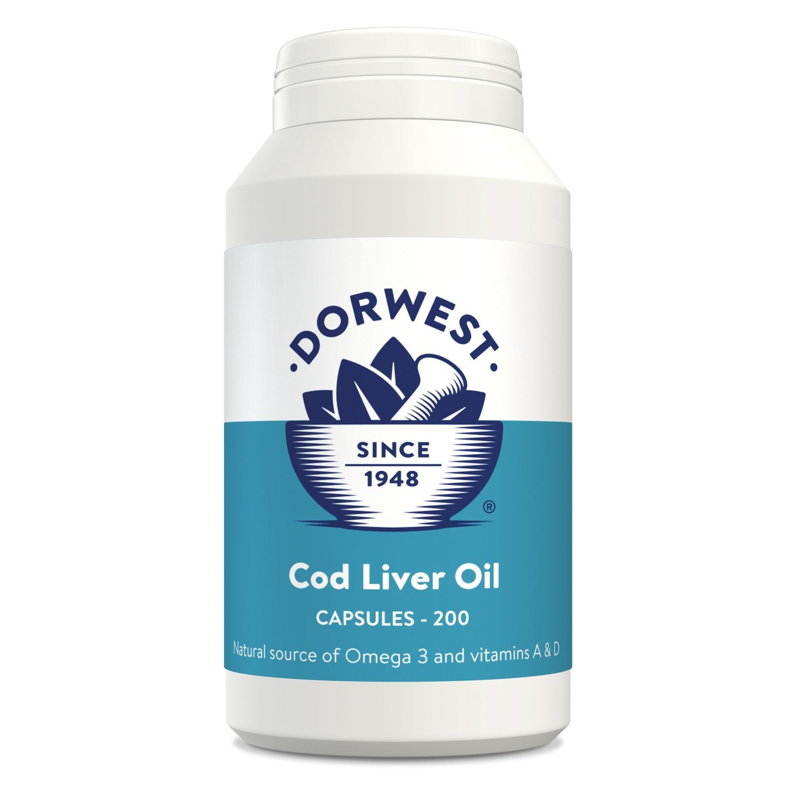 Dorwest Cod Liver Oil Capsules For Pets