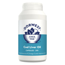 Load image into Gallery viewer, Dorwest Cod Liver Oil Capsules For Pets
