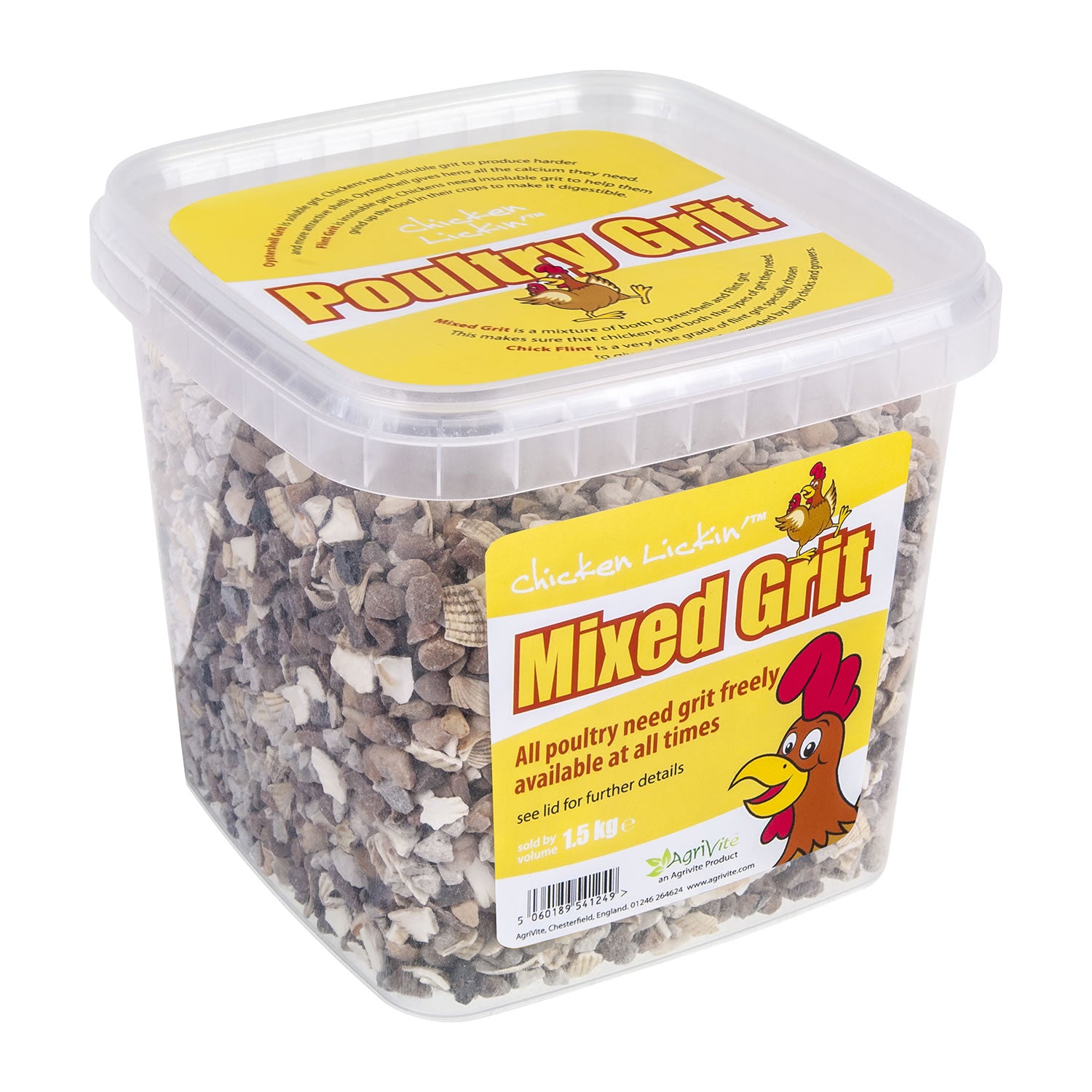 Agrivite Chicken Lickin Mixed Poultry Grit -Various Sizings