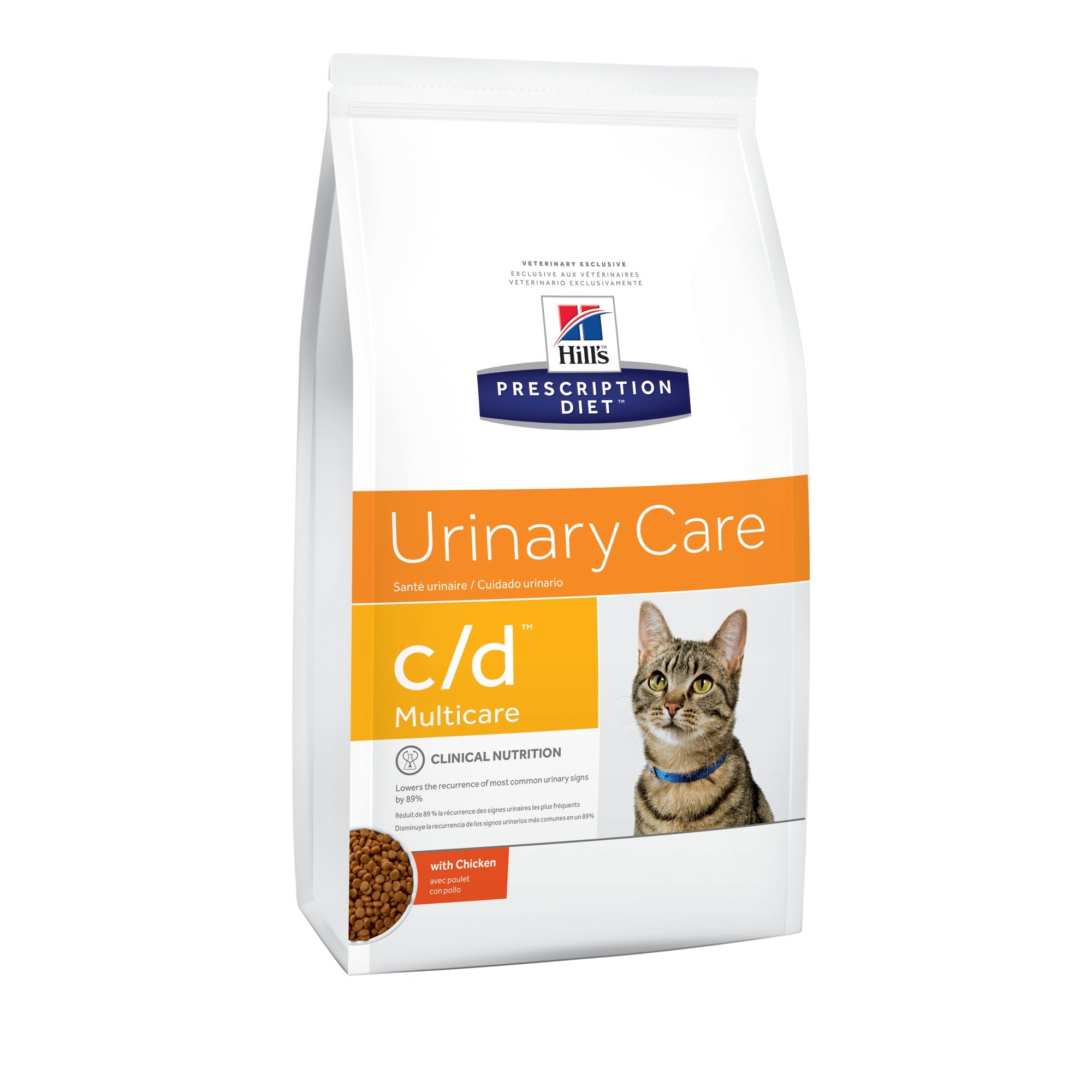Hill's C/D Feline Multicare Chicken Cat Food 1.5kg