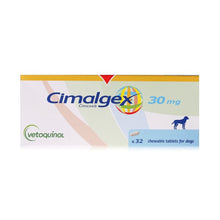 Load image into Gallery viewer, Vetoquinol Cimalgex Chewable Tablets For Dogs x 32
