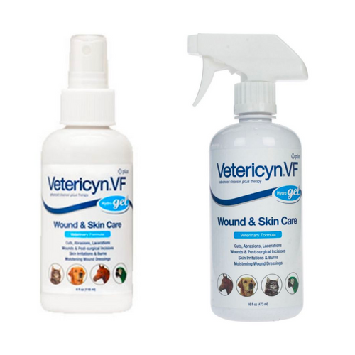 Vetericyn Plus VF Wound & Skin Care Hydrogel Cleansing Gel For Pet Dog Cat- Various Sizes 