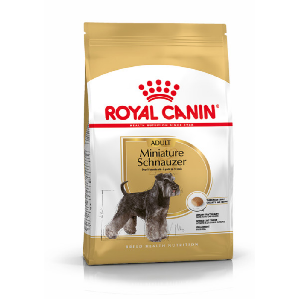 Royal Canin Dry Dog Food Specifically For Adult Mini Schnauzer - All Sizes