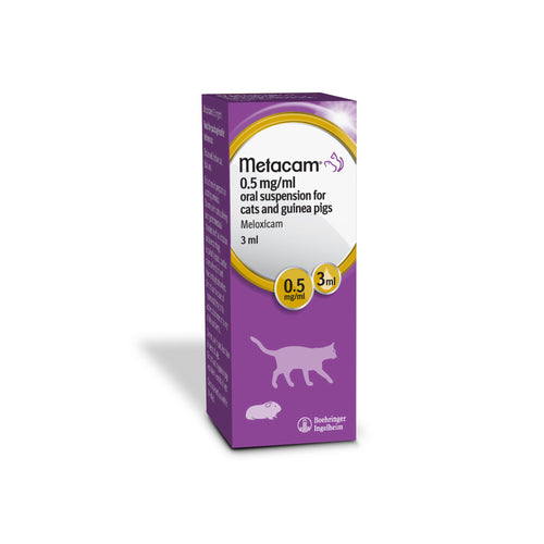Metacam (Meloxicam 0.5mg/ml) Oral Suspension for Cats & Guinea Pigs