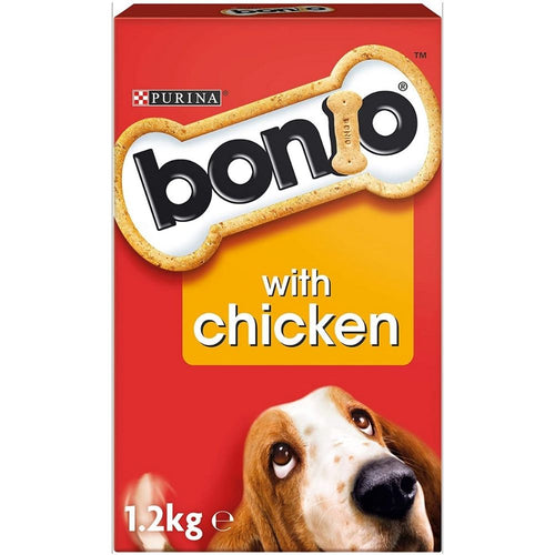 Bonio Chicken Flavoured Adult Cereals Dog Treats Biscuits Supplies Food