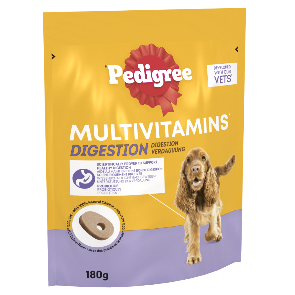 Pedigree Multivitamins for Digestion, Joint and Immunity 180g  Packs