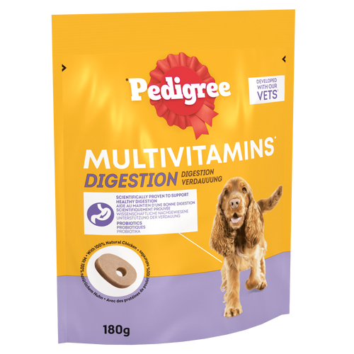 Pedigree Multivitamins for Digestion, Joint and Immunity 180g  Packs