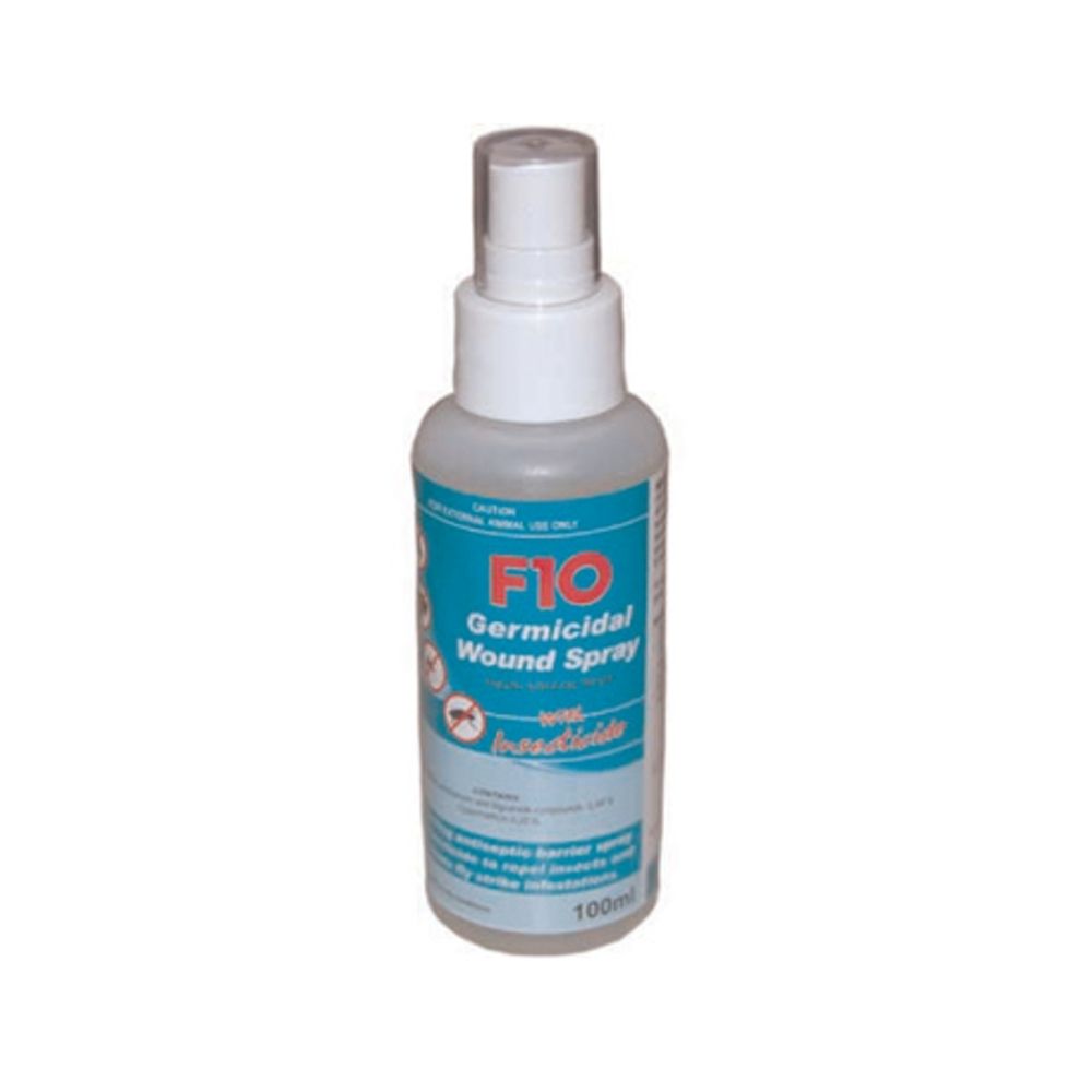 F10 Products Germicidal Wound Spray With Insecticide 100ml
