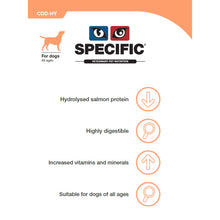 Load image into Gallery viewer, Dechra SPECIFIC™ CDD-HY Food Allergen Management Salmon Protein
