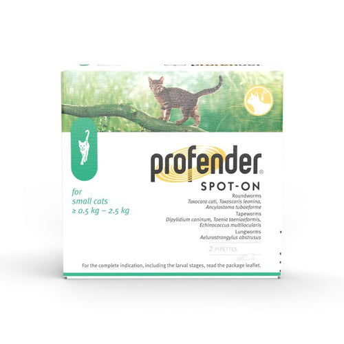 Vetoquinol Profender Spot-On Solution for Cats x 2 Pipettes