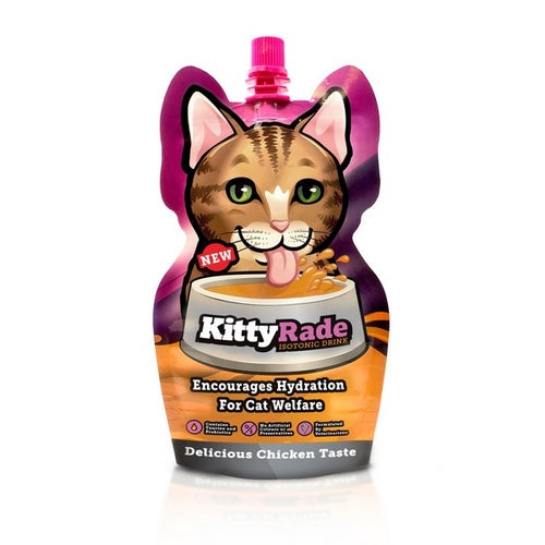 KittyRade Isotonic Fluid Support Drink for Pet Cats 250ml