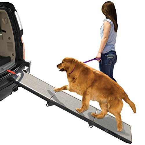 Rosewood Tri-Fold Folding Pet Car Travel Ramp Support Supplies For Pet Dogs