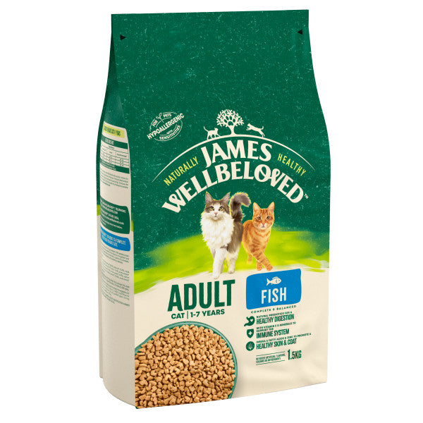 James Wellbeloved Adult Cat Food Fish & Rice