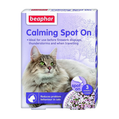 Beaphar Calming Spot-On for Cats 3 Pipettes