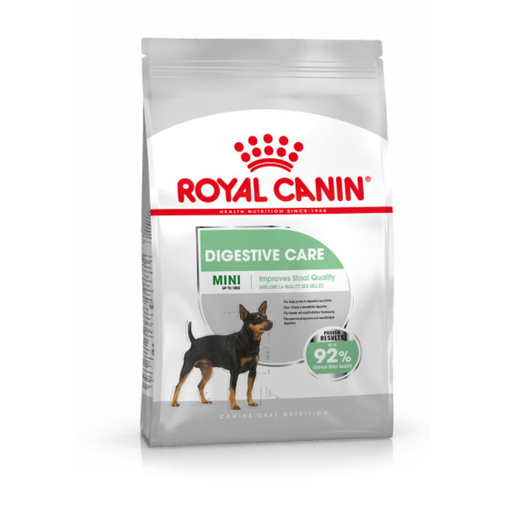 Royal Canin Dry Dog Food For Digestive Care In Mini Dogs - All Sizes