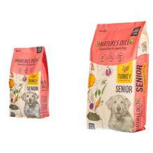 Load image into Gallery viewer, Natures Deli Senior Dried Dog Food Turkey and Rice
