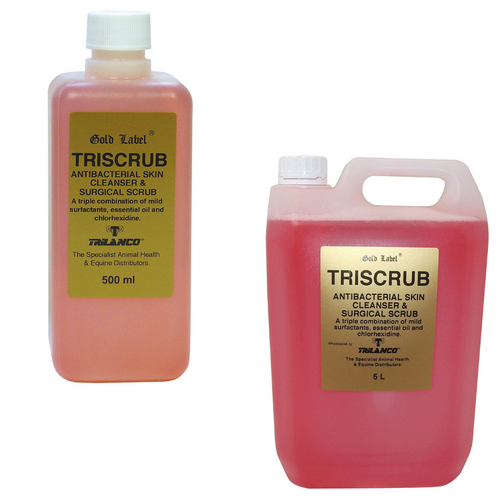 Gold Label Triscrub Antibacterial Skin Cleaner And Surgical Scrub- Various Sizes