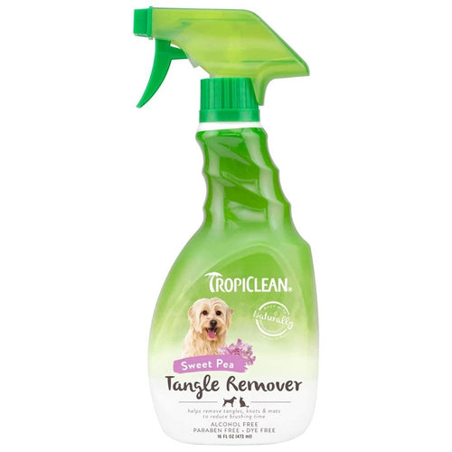 TropiClean Easy To Use Sweet Pea Tangle Remover For Pets 473ml