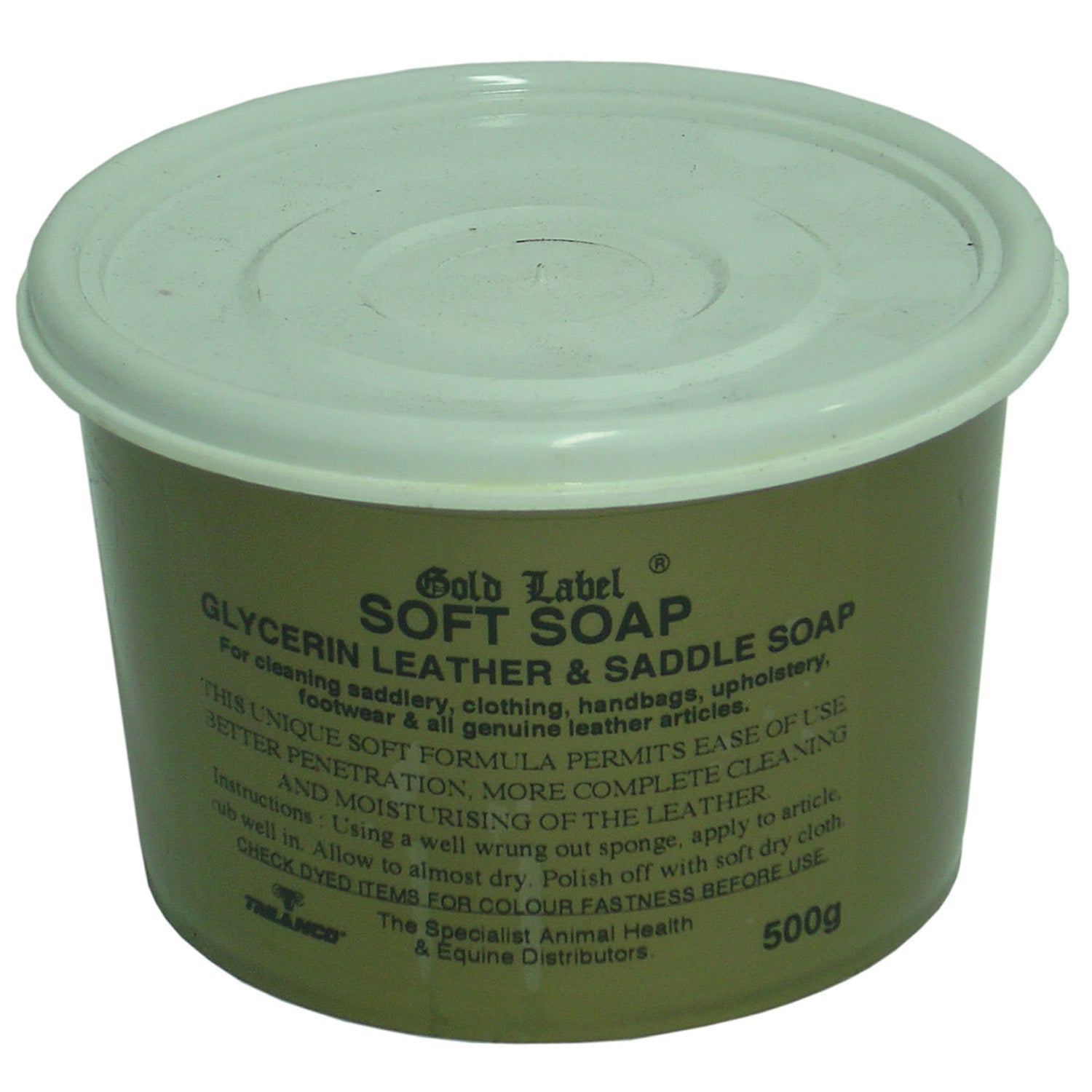Gold Label Soft Soap For Leather & Saddles