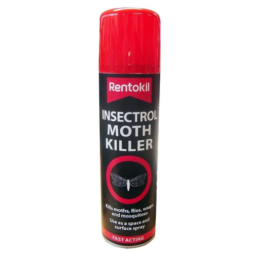 Rentokil Insectrol Moth Killer 250ml For Fast Control Of Moths In The Home