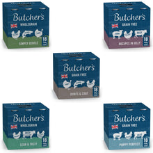 Load image into Gallery viewer, Butcher&#39;s Tasty Wet Dog Food Cans 18x400g - All Types
