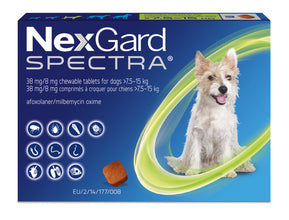 Load image into Gallery viewer, Nexgard Spectra Tablets (Afoxolaner/Milbemycin) For Dogs 3 Tablets
