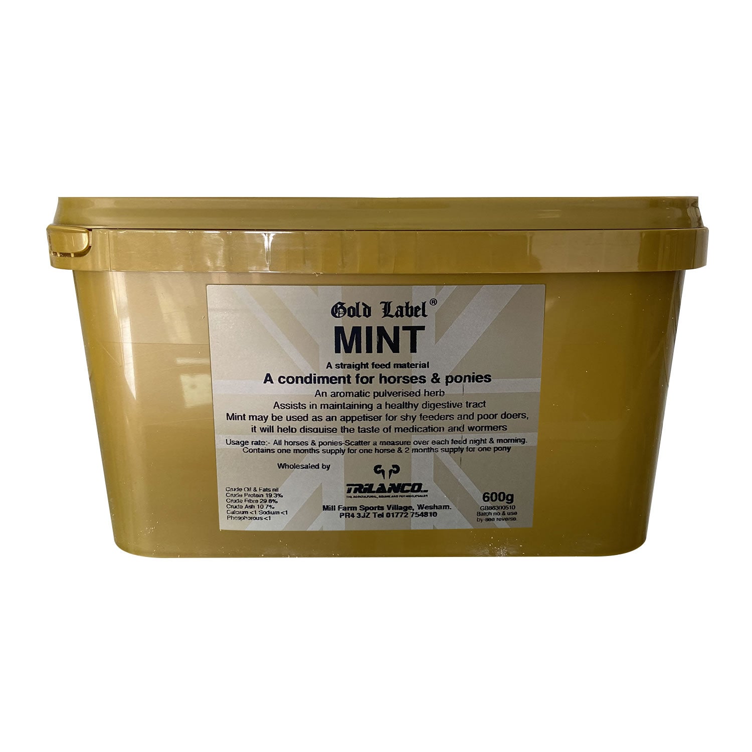 Gold Label Mint For Horses- 600g