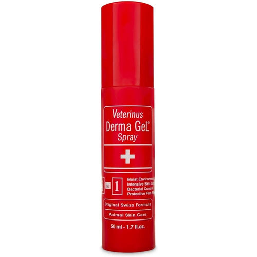 Veterinus Derma Gel Spray 50ml Wound & Skin Care For Animals Horses, Pets, Dogs