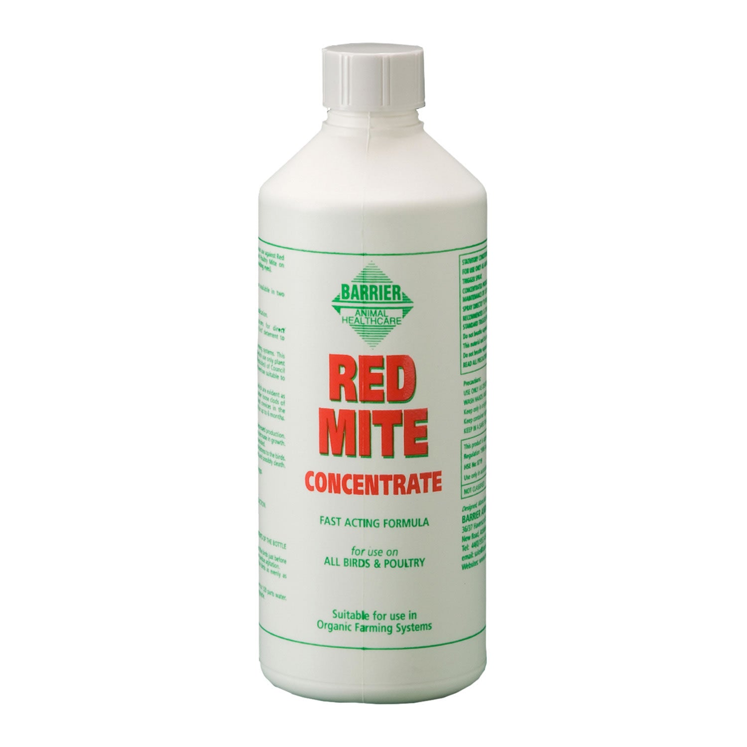 Barrier Red Mite Liquid Concentrate 500ml 