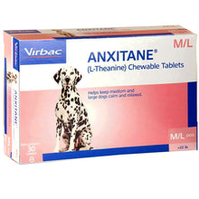 Load image into Gallery viewer, Anxitane Chewable Tablets For Dogs &amp; Cats - 30 Pack
