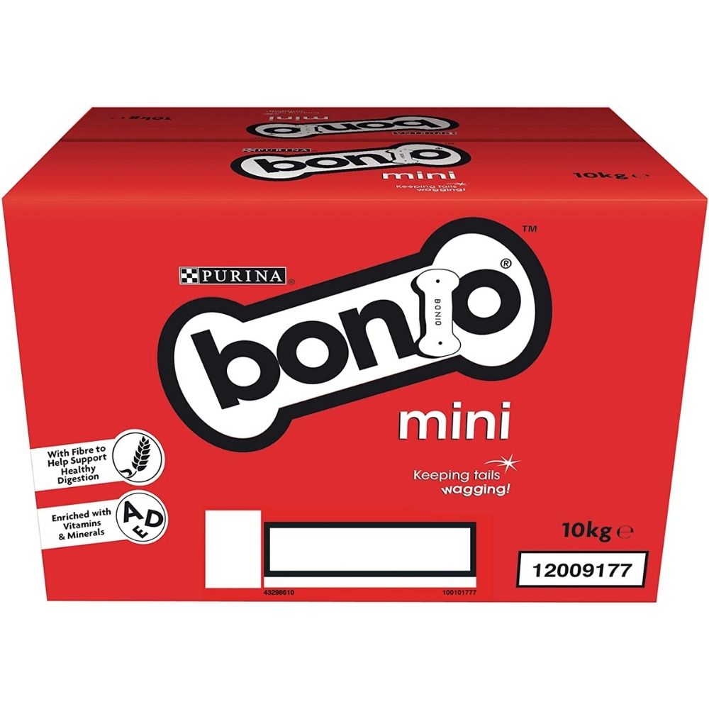 Bonio Bitesize Mini Adult Crunchy Dog Training Treats Supplies Bulk Buy 10kg