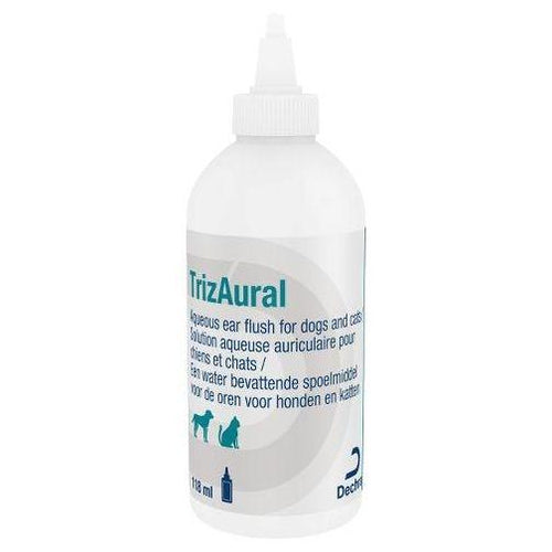 Dechra TrizAural Ear Cleanser Solution for Dogs and Cats 118ml